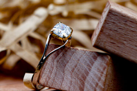 Cushion Diamond Ring