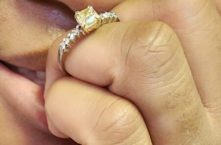 Intense Fancy Yellow Diamond Ring