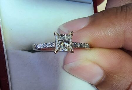 Fancy Yellow Princes Diamond Ring
